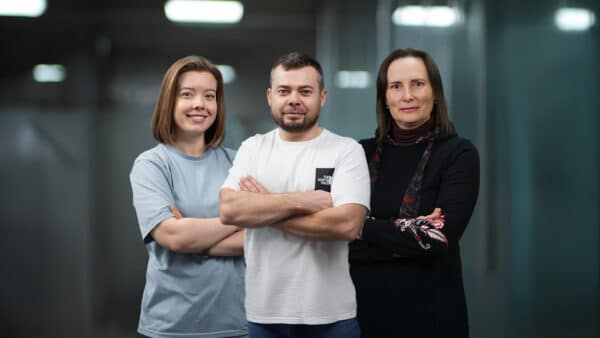 Ukrainian IT professionals in Lviv demonstrating resilience and stability in the Ukraine tech sector during wartime